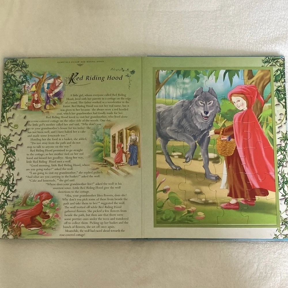 Fairytale Jigsaw Puzzle Book